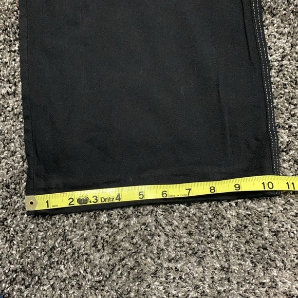 Frame Black Denim Wide-Leg Trouser 27 - Picture 13 of 14